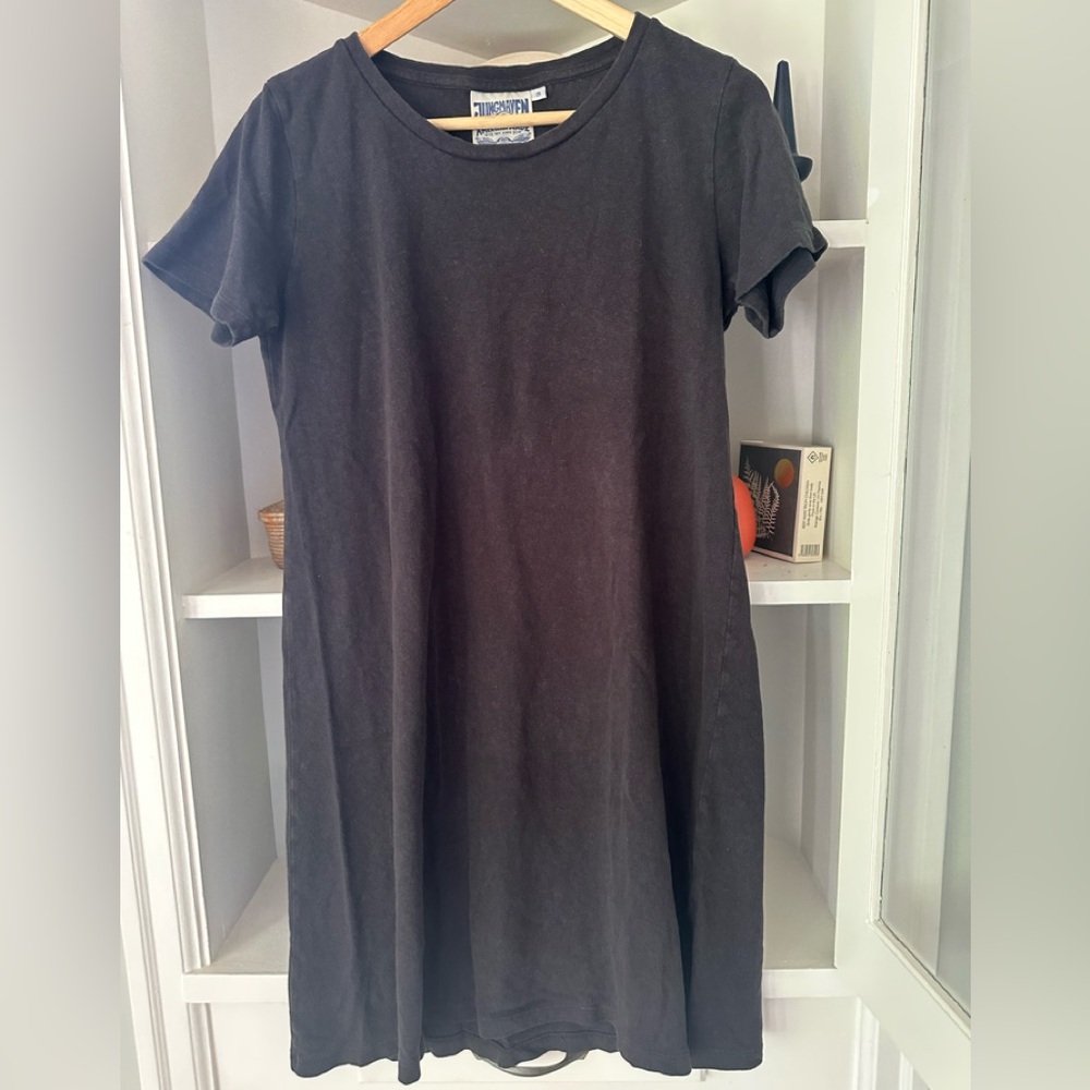 Jungmaven Rae Line hemp dress S